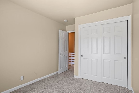 Large Closet In Bedroom at Peninsula Pines Apartments, South San Francisco, CA