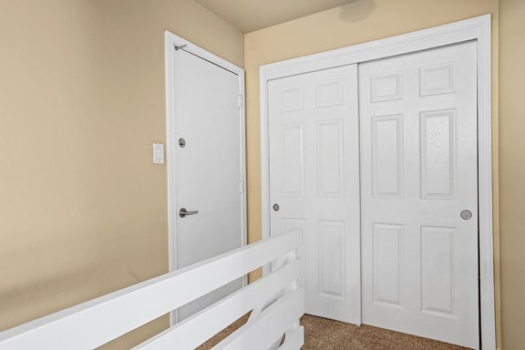 Large Doors at Peninsula Pines Apartments, South San Francisco, California