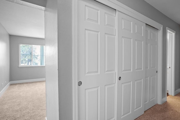 Closet Doors at Peninsula Pines Apartments, California