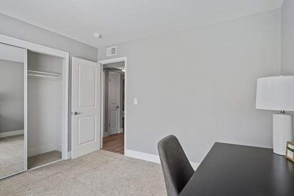 Workspace Area at Parkside Apartments, Davis, CA