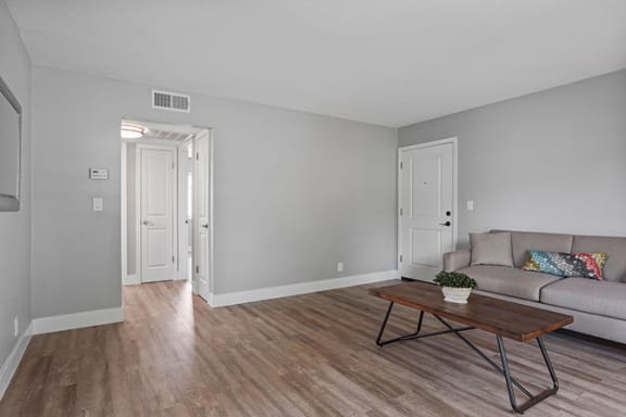 Spacious Living Room at Parkside Apartments, Davis