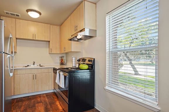 Kitchen Unit at Parkside Apartments, California