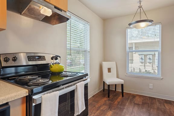 All Electric Kitchen at Parkside Apartments, Davis, 95616