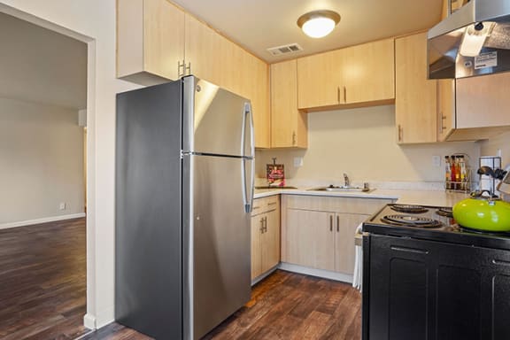 Remodeled Kitchen at Parkside Apartments, Davis, CA