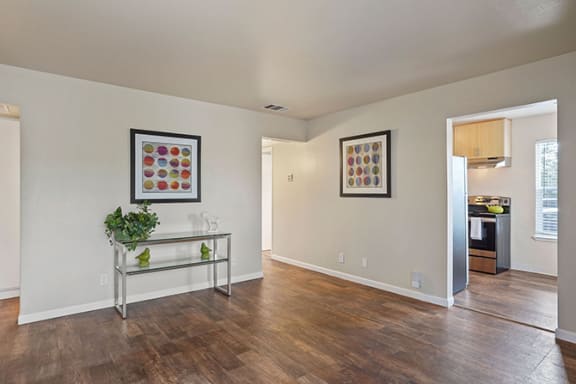 Hardwood Flooring at Parkside Apartments, Davis, California