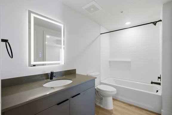 Modern Bathroom interior1 at Brickside Heights, Millcreek, UT