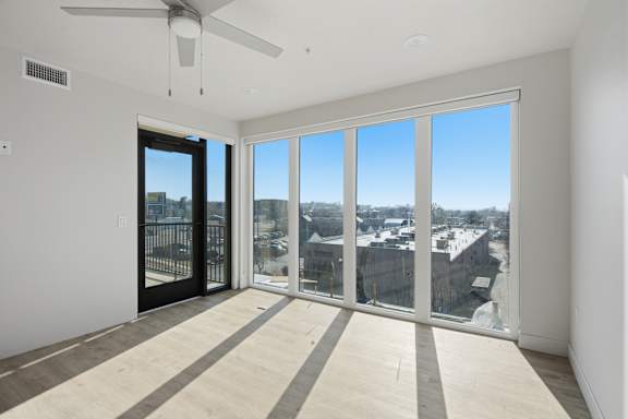 Living Room with Large Windows and Natural Light1 at Brickside Heights, Millcreek, Utah
