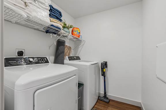 Laundry room at City View St. George, Utah