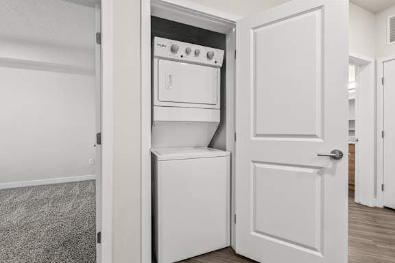Laundry Care Area at The Flats at Riverwoods, Utah