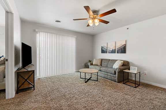 Open Living Room at Red Rock Apartments, Rapid City, SD, 57702