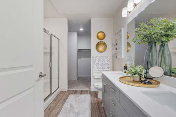 Bright Bathroom1 at 200 City View, Provo, Utah
