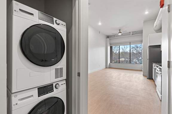Laundry room at Brickside Heights, Millcreek, 84106