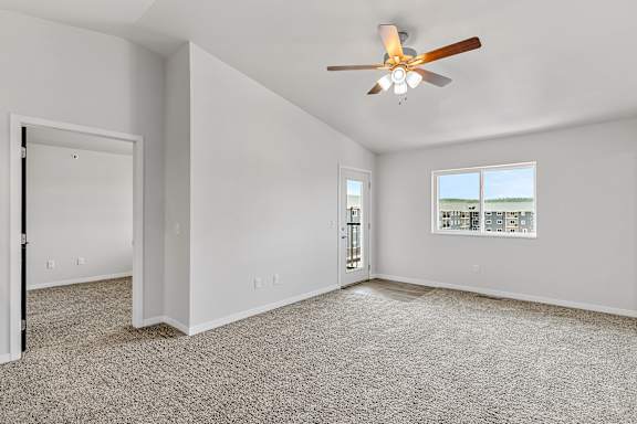 Empty Room at Red Rock Apartments, South Dakota