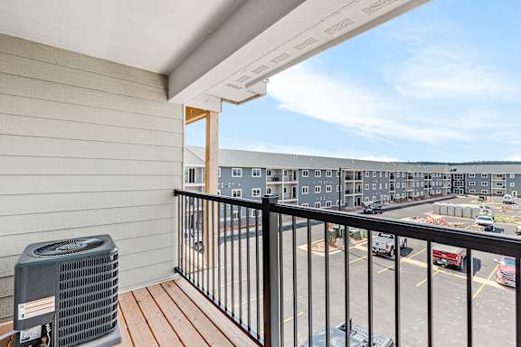 Residential Balcony at Red Rock Apartments, Rapid City, SD, 57702