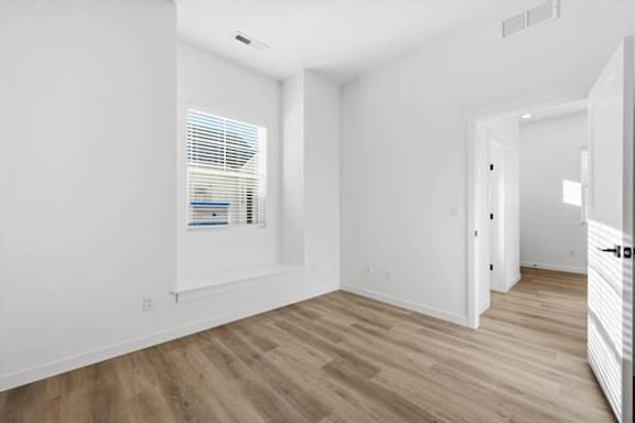 Unfurnished room with window and blinds at Alante Homes at Spring Run, Idaho