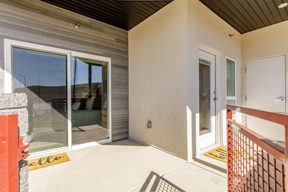 Glass Door To Balcony at The Vue At Desert Color, St. George, 84790