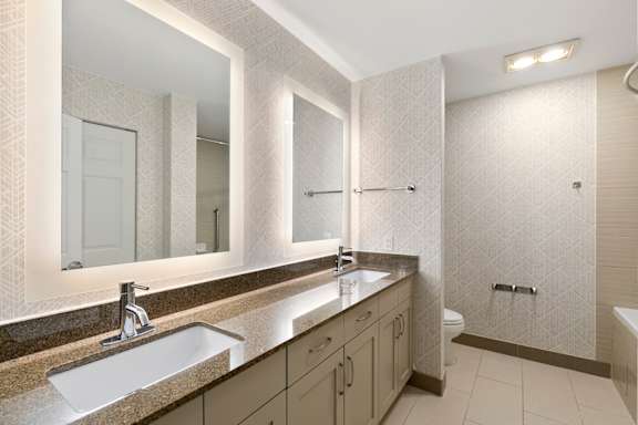 Bathroom1 at AVIA on Pike Street, Seattle, Washington