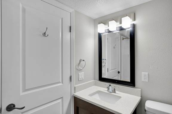 Contemporary Bathroom at Avia Apartments at Reedy Creek, Florida