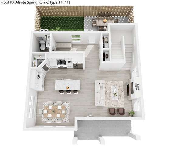 Koenig Floor Plan at Alante Homes at Spring Run, Caldwell, ID 83607
