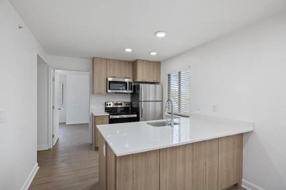 Cooking Space at Avia Apartments on College Blvd (Overland Park), Overland Park, Kansas