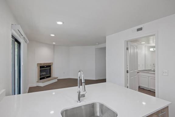 White countertop at Avia Apartments on College Blvd (Overland Park), Overland Park, Kansas