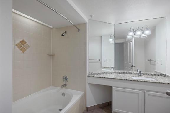Apartment Bathroom at Avia Apartments on College Blvd (Overland Park), Kansas, 66210