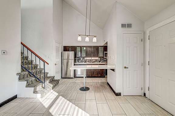 Kitchen Interior at Avia Lofts at Founders Road, Indianapolis, Indiana