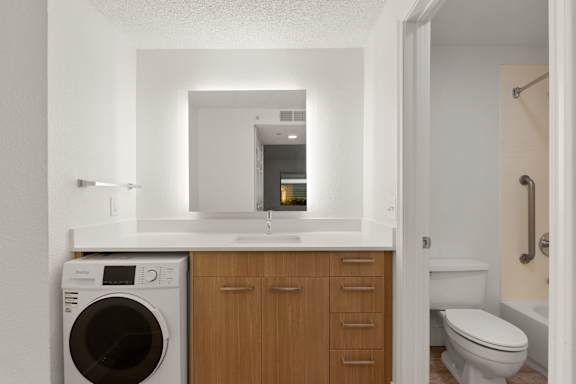 Efficient Washroom Setup at AVIA Lofts on Parkway, Washington , 98662