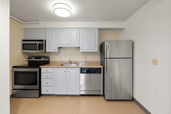 Stainless Steel Sophistication at AVIA Lofts on Parkway, Vancouver Washington