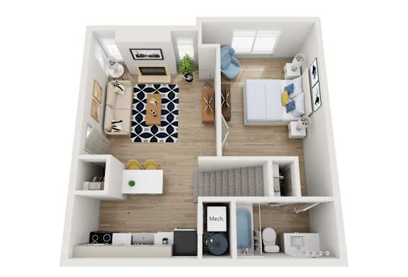 1 bed 1 bath at AVIA Lofts on Parkway Apartments, Vancouver
