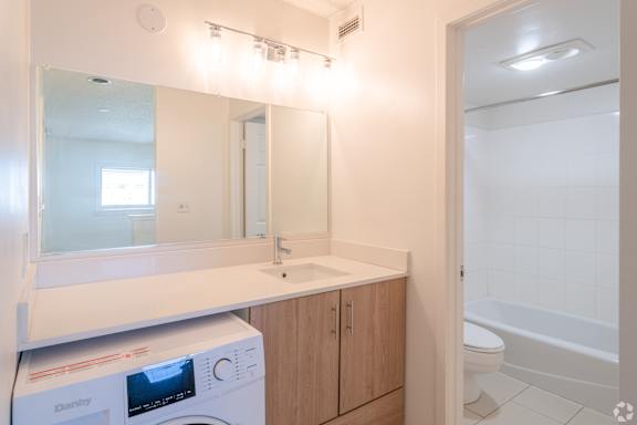 In Unit Washer and Dryer at Avia Lofts at Maple Road, New York