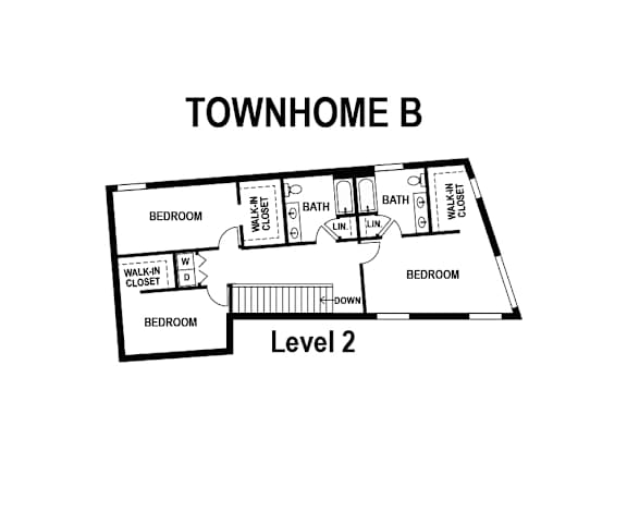 Floor 2: 3 bed, 2.5 bath, 1,995 square foot townhome with natural light at Brickside Heights, Millcreek, UT