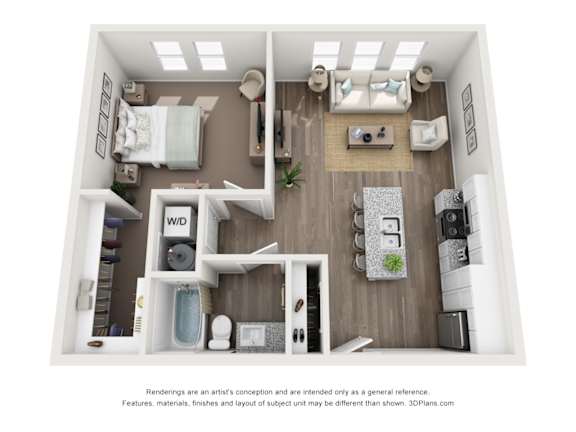 1 bedroom 1 bath K at City View St. George, St. George, Utah