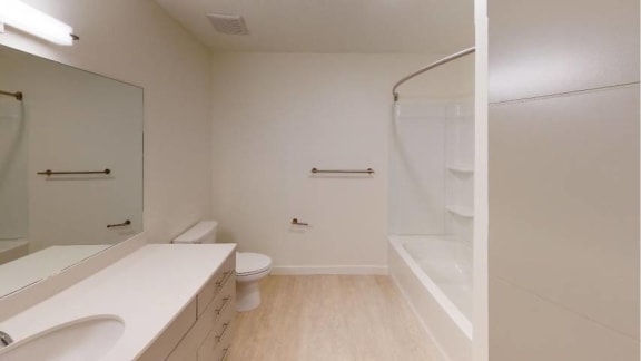 Dali Rouge Spacious Bathroom at Paperbox Lofts,  Utah, 84101