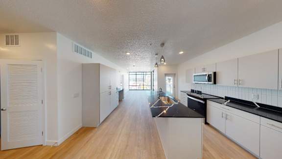 Kitchen Area at SevenO2 Main Apartments, Utah