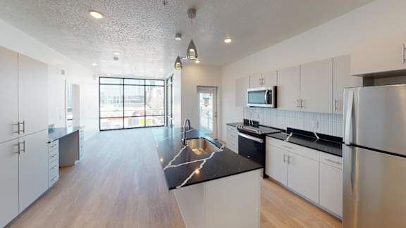 Cooking Space at SevenO2 Main Apartments, Salt Lake City, UT