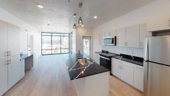 Hydrogen-Max-2-Bedroom-Apartment-Kitchen  at SevenO2 Main Apartments, Salt Lake City