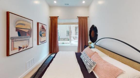 Bedroom-Living-Room at SevenO2 Main Apartments, Utah