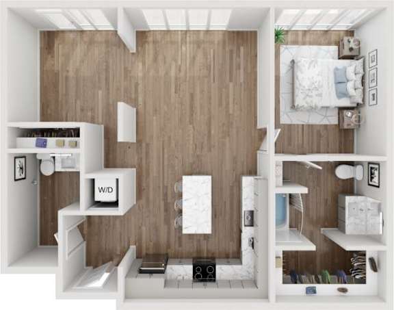 Seven 02-NitrgenAlpha_ALT floorplan at SevenO2 Main Apartments, Salt Lake City, UT