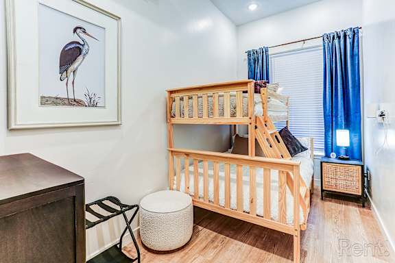 Bright Bedroom at SevenO2 Main Apartments, Salt Lake City, Utah