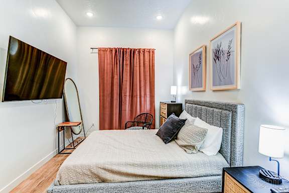 Cozy Bedroom at SevenO2 Main Apartments, Salt Lake City, 84101