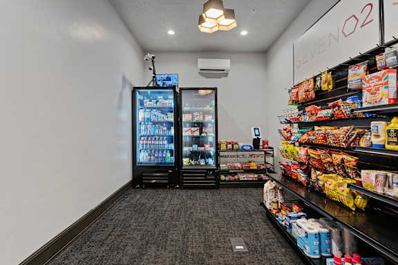 Convenience market at SevenO2 Main Apartments, Utah, 84101