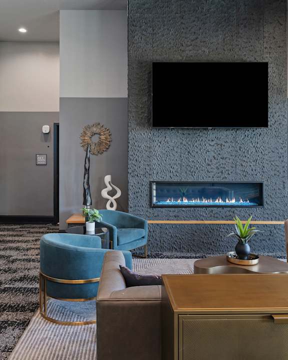 Lounge at SevenO2 Main Apartments, Utah, 84101