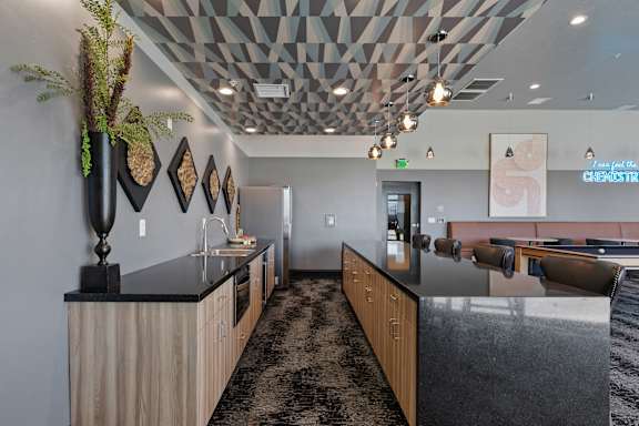 Luxury Kitchen at SevenO2 Main Apartments, Salt Lake City, Utah