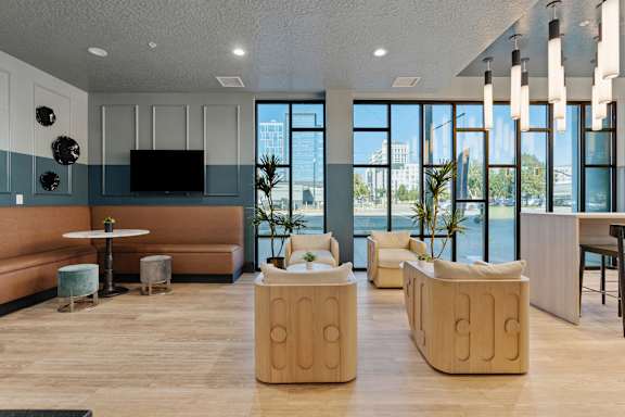 Community Lounge at SevenO2 Main Apartments, Salt Lake City, 84101