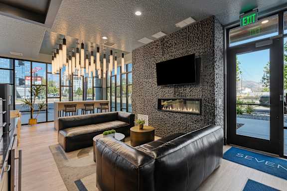 Grand Lobby at SevenO2 Main Apartments, Utah