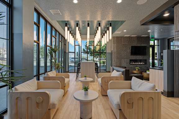 Lobby Reception at SevenO2 Main Apartments, Salt Lake City, 84101