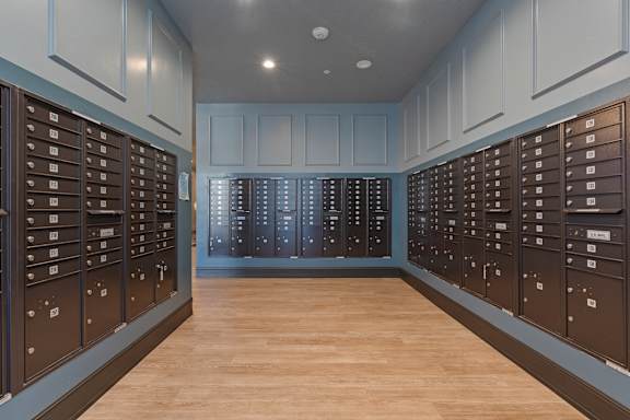 Mailroom at SevenO2 Main Apartments, Salt Lake City