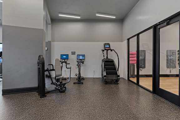 Workout Area at SevenO2 Main Apartments, Salt Lake City