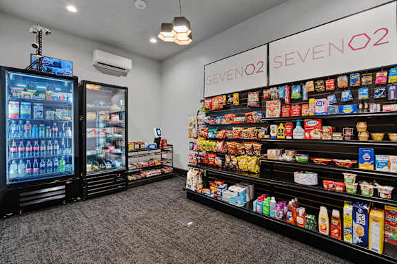 Convenience store at SevenO2 Main Apartments, Utah